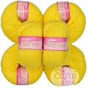 100% Acrylic Wool Dark Cream (8 pc) Baby Wool Wool Ball Hand Knitting Wool/Art Craft Soft Fingering Crochet Hook Yarn, Needle Knitting Yarn Threa V WBD