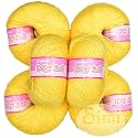 100% Acrylic Wool Kacha Pila (8 pc) Baby Wool Wool Ball Hand Knitting Wool/Art Craft Soft Fingering Crochet Hook Yarn, Needle Knitting Yarn Threa N OPG