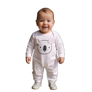 100 Cotton Animal face Print with 3D