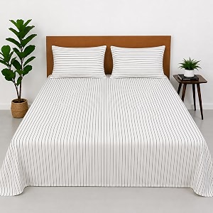 100 Cotton King Bedsheet Set with 2
