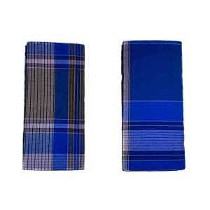 100 cotton lungi stitched lingi size 2 mtrs