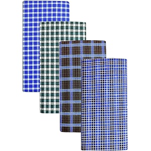 100 cotton lungi stitched lingi size 2 mtrs