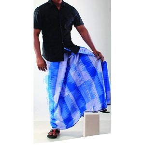100 cotton lungi stitched lingi size 2 mtrs