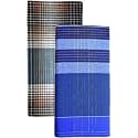 100% COTTON LUNGI, STITCHED LINGI, SIZE 2 MTRS,