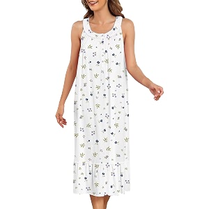 100 Cotton Nightgowns for Women Soft Ladies