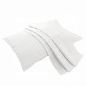100% Cotton Pillow Case - One Pack 20"x 26" Kids Pillow Pillowcase with No Zipper - 300 TC Thread Count - Soft, Safe and Hypoallergenic - White