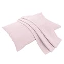100% Cotton Pillow Case - One Pack 20"x 26" Kids Pillow Pillowcase with No Zipper - 300 TC Thread Count - Soft, Safe and Hypoallergenic - Pink