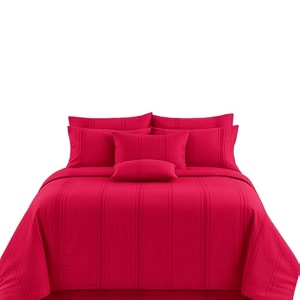 100 cotton uk super single - 55x84 duvet cover  quilt cover  razai cover  comforter cover set 3 pcs duvet set  rajai set 1 button closure duvet cover  2 pillow case-red cherry