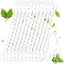 100 Count Disposable Tongue Scraper, Plastic Tongue Cleaner for Adults Kids