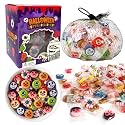 100-Count Hard Candy Slices, Individually Wrapped – Bulk Halloween Treats