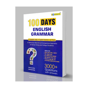 100 Days English Grammar Paperback Odia Manoj