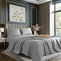 100 Egyptian Cotton Sheet Set 4Pcs 16