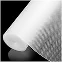 100% EVA Shelf Liner Waterproof Non Adhesive, 12" x 240", Clear