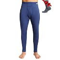 100% Merino Wool Base Layer Mens Pants - Thermal Underwear Long Johns