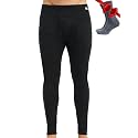 100% Merino Wool Base Layer Mens Pants - Thermal Underwear Long Johns