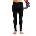 100% Merino Wool Base Layer Mens Pants - Thermal Underwear Long Johns