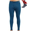 100% Merino Wool Base Layer Mens Pants - Thermal Underwear Long Johns
