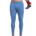 100% Merino Wool Base Layer Mens Pants - Thermal Underwear Long Johns