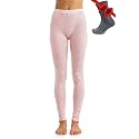 100% Merino Wool Base Layer Women Pants - Thermal Leggings Underwear