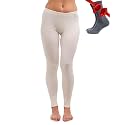 100% Merino Wool Base Layer Women Pants - Thermal Leggings Underwear