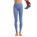 100% Merino Wool Base Layer Women Pants - Thermal Leggings Underwear