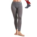 100% Merino Wool Base Layer Women Pants - Thermal Leggings Underwear