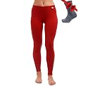 100% Merino Wool Base Layer Women Pants - Thermal Leggings Underwear