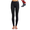 100% Merino Wool Base Layer Women Pants - Thermal Leggings Underwear