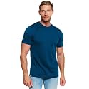 Merino.tech Merino Wool T-Shirt Mens - 100% Merino Wool Undershirt Lightweight Base Layer (X-Large, Deep Teal)