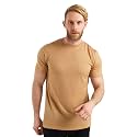 Merino.tech 100% Merino Wool T-Shirt Men - Short Sleeve Undershirt Base Top