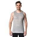 100% Merino Wool Tank Top Men - Active Undershirt Sleeveless Base Layer