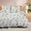 100% Microfiber 1 Piece Duvet Cover Zipper Closure Soft &amp; Breathable for Comfortable Sleep Wrinkle Free Duvet/Quilt/Razai/Comforter Cover- Serene Serenity - Single