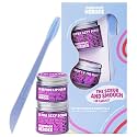 100% Natural Lip Scrub, Vegan Conditioning Coconut Lip Exfoliator - Gentle Exfoliant, Sugar Lip Polish and Lip Exfoliator Scrubber for Chapped and Dry Lips (Bakuchiol 3pc Set)