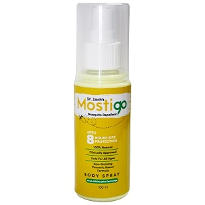 100 natural mosquito repellant body spray