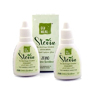 100 natural stevia drops liquid -30 ml  zero calorie sweetener amp zero glycemic index pack of 2 300 servings each