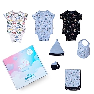 100 Organic Cotton Baby Clothing Set
