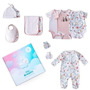 100 Organic Cotton Baby Clothing Set