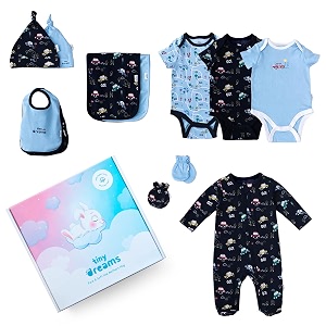 100 Organic Cotton Baby Clothing Set