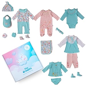 100 Organic Cotton Baby Clothing Set