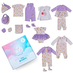 100 Organic Cotton Baby Clothing Set