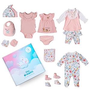 100 Organic Cotton Baby Clothing Set