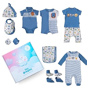 100 Organic Cotton Baby Clothing Set