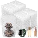 100 Pack Bubble Pouches Wrap, 5'' x 8'' Clear Bubble out Bags