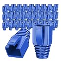 100-Pack Cat6 Cat7 Cat8 RJ45 Strain Relief Boots