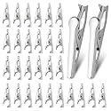 100 PCS Mini Alligator Clips,35mm Roach Clips for Joints/Crafts