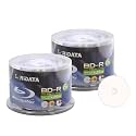 100 Pack Ridata 6X BD-R 25GB Blue Blu-ray White Inkjet Hub Printable Disc