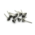 TMAX 100p Stainless Steel Bristle 1/2" Cup Wire Brush Wheel for Dremel &amp;