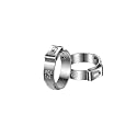 100 PCS 1/2 Inch PEX Cinch Clamp Rings, 304 Stainless Steel Single Ear Hose Clamps for Plumbing and Pipe Fitting Connections, PEX tubing Pipe Fitting by RTHIEAI