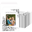 100 Pcs 8 3/4'' x 11 1/8'' Portrait Photo Envelopes, Garden Bloom