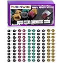100 PCS Abrasive Buffing Wheels for Dremel, Thickened Polishing Kit 1/8 Inch Shank for Rotary Tool Accessories, Polishing Wheel Set for Metal Rust Wood Glass Watch Brass